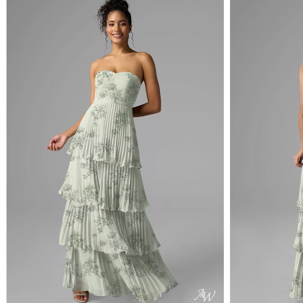 Aw bridal AW BRYN DRESS Pistachio Green Penoy